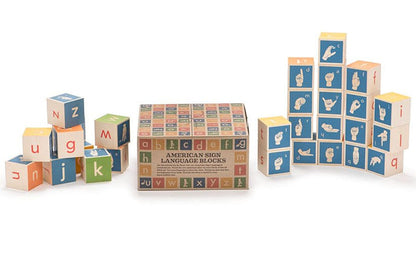 Uncle Goose Sign Language ABC Blocks - SGN28