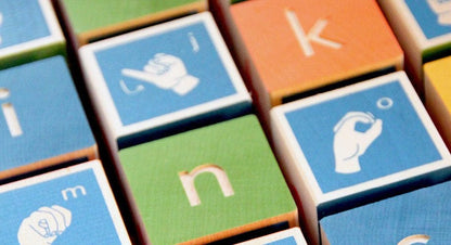 Uncle Goose Sign Language ABC Blocks - SGN28
