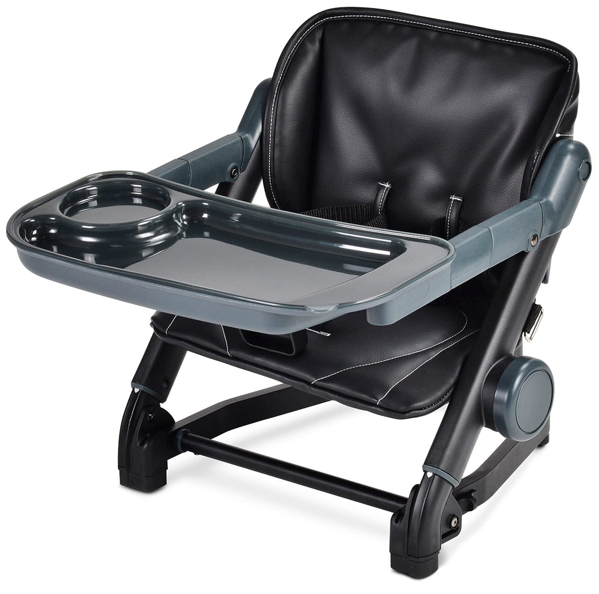 Unilove Feed Me 3-in-1 Dining Booster Chair - Bubble Black - uni-fmblack