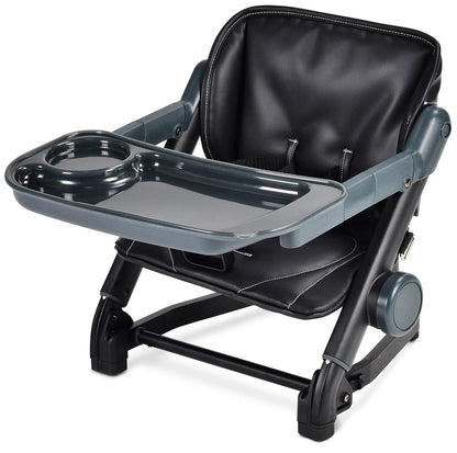 Unilove Feed Me 3-in-1 Dining Booster Chair - Bubble Black - uni-fmblack