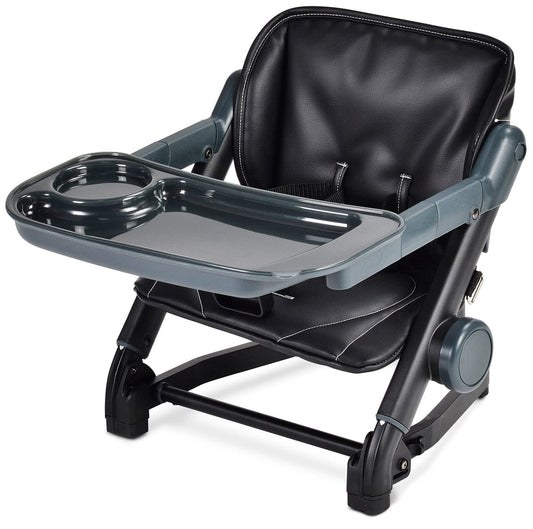 Unilove Feed Me 3-in-1 Dining Booster Chair - Bubble Black - uni-fmblack