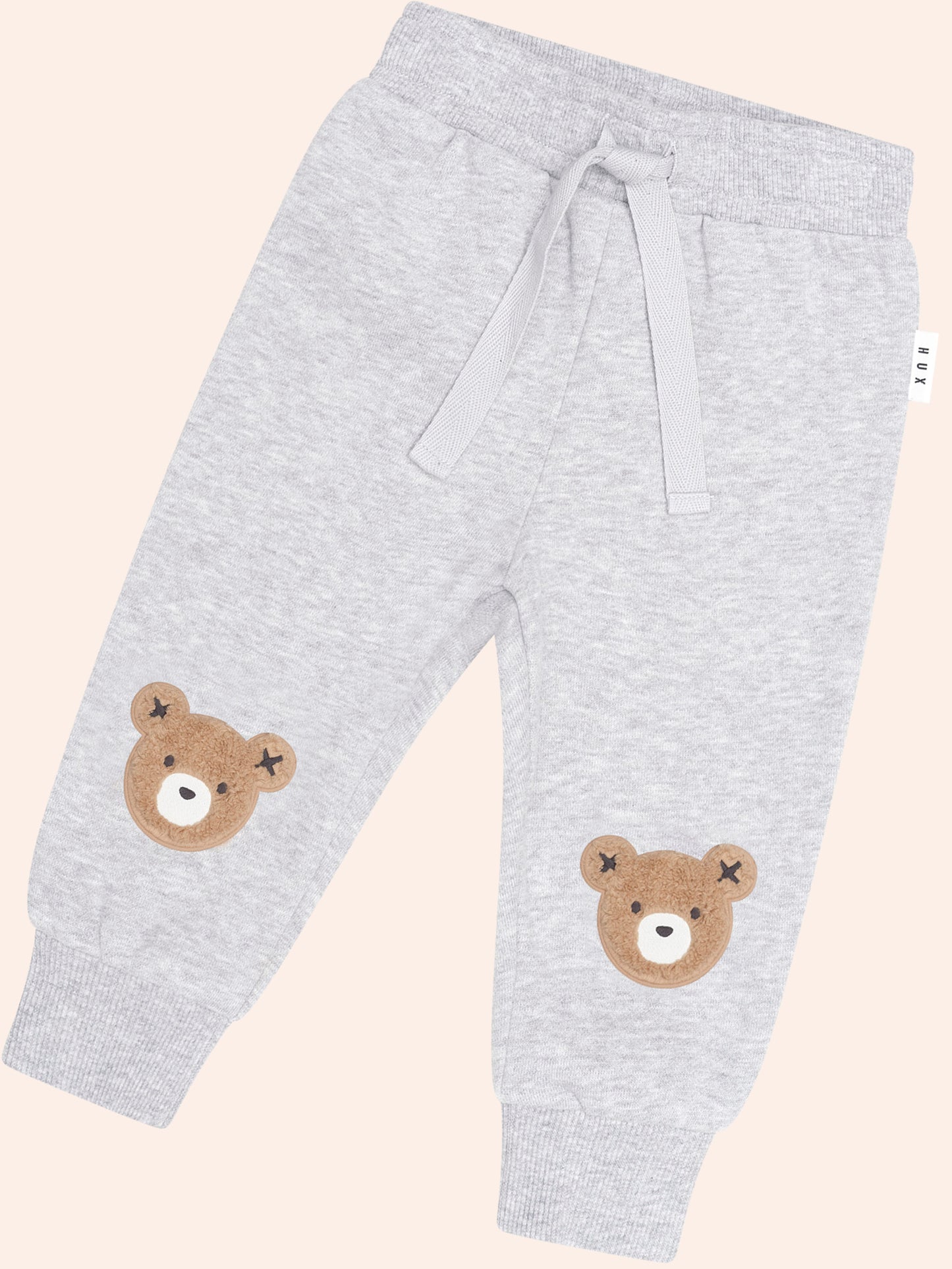 Huxbaby Furry Huxbear Sweatpant – Grey Marle, 12-18M