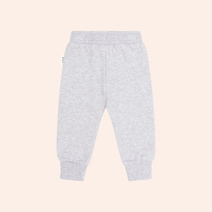 Huxbaby Furry Huxbear Sweatpant – Grey Marle, 12-18M