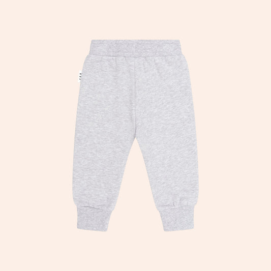 Huxbaby Furry Huxbear Sweatpant – Grey Marle, 12-18M