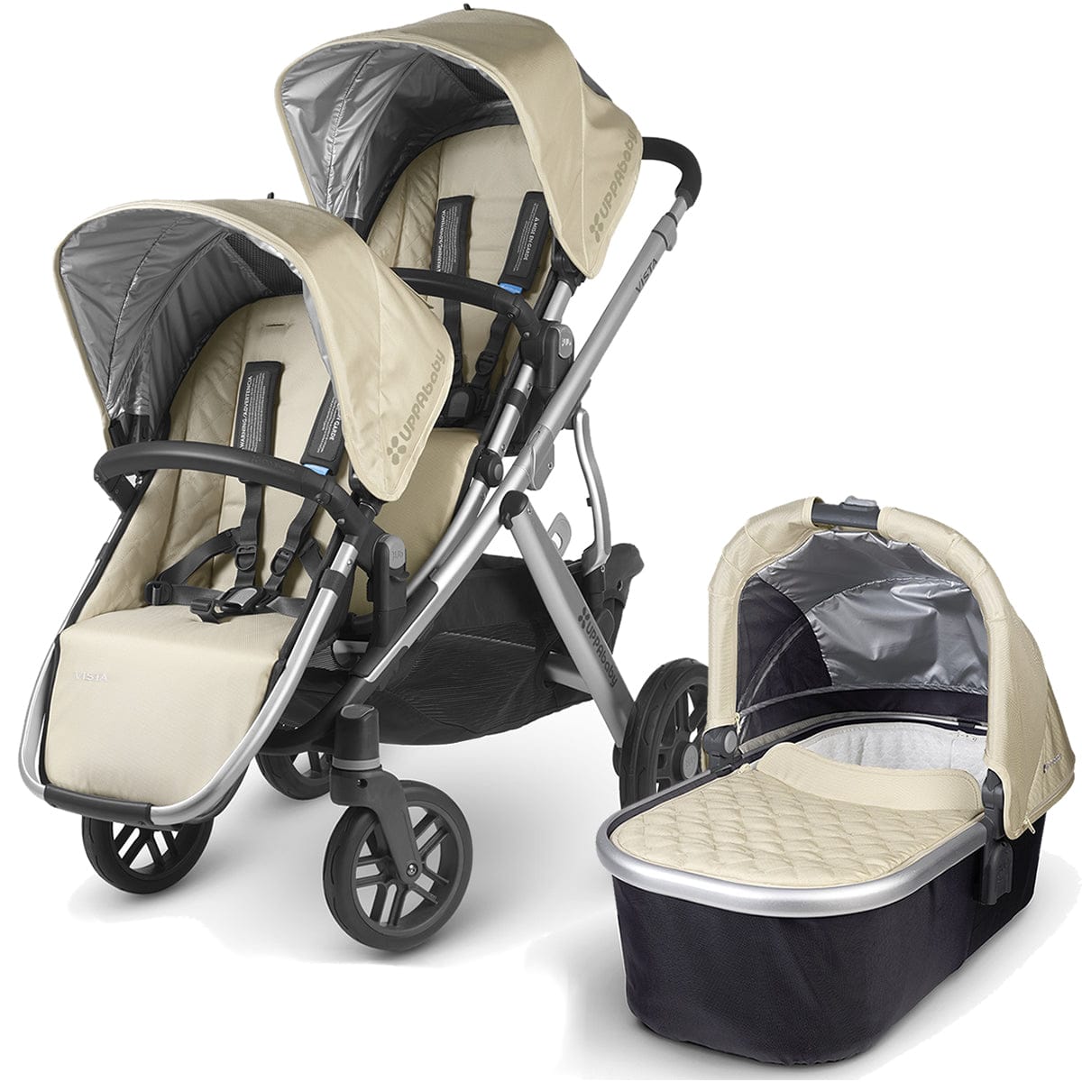 UPPAbaby 2016 VISTA Double Stroller - Lindsey - 0101-0252-LSY