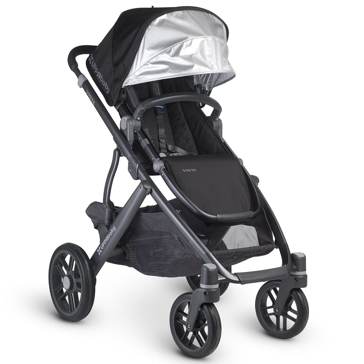 UPPAbaby 2016 VISTA Stroller - Jake (Black/Carbon) - 0101-JKE