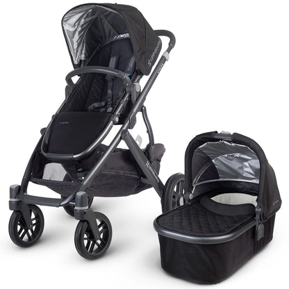 UPPAbaby 2016 VISTA Stroller - Jake (Black/Carbon) - 0101-JKE