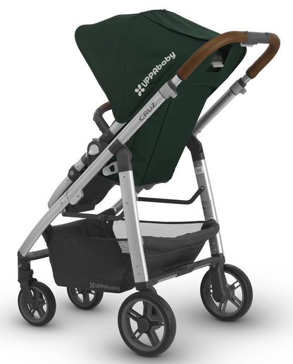 UPPAbaby 2017 CRUZ Stroller - Austin (Hunter/Silver/Leather) - OPEN BOX RETURN