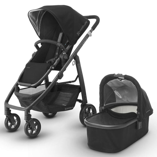 UPPAbaby 2017 CRUZ Stroller & Bassinet - Jake (Black/Carbon)