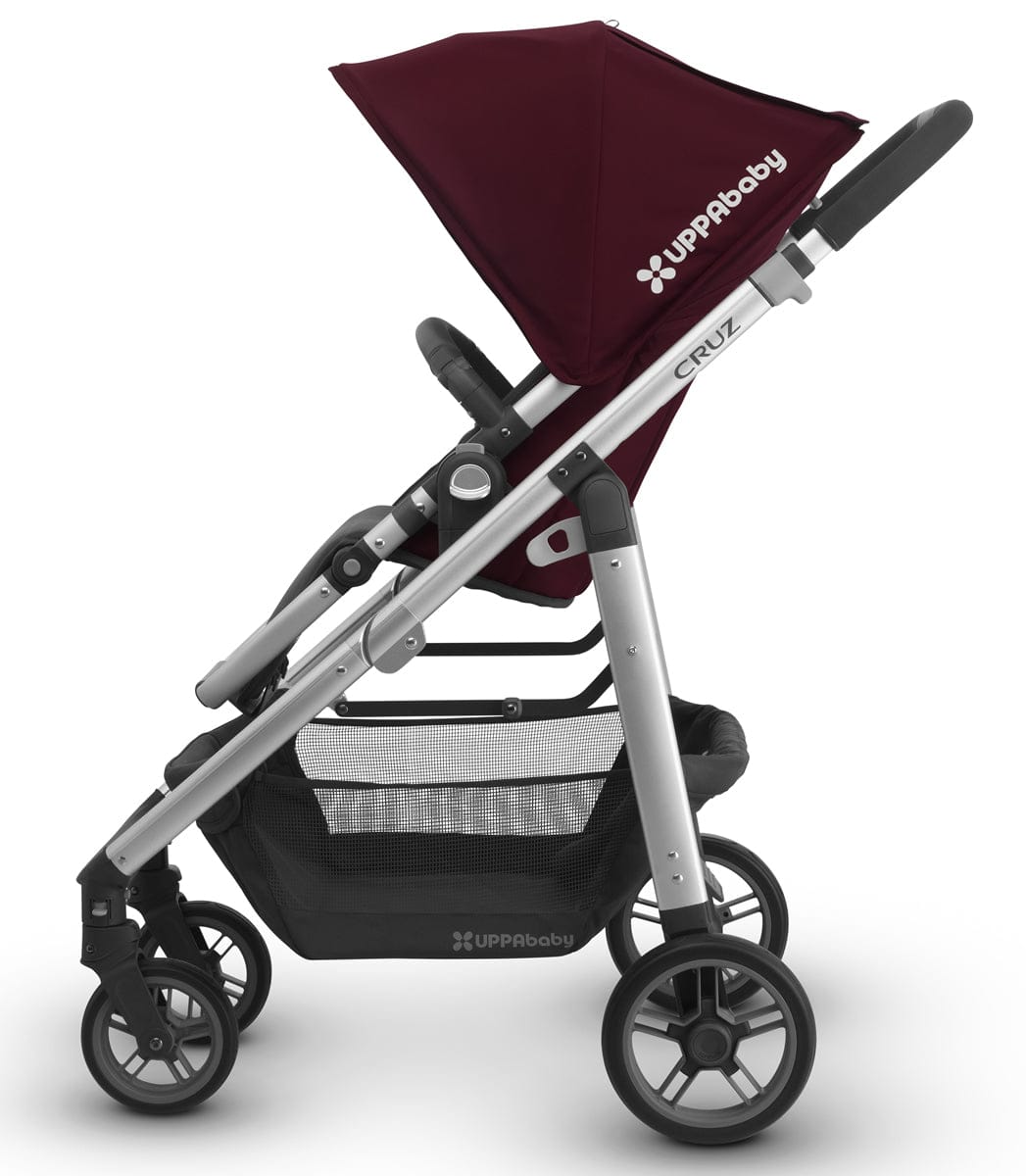 UPPAbaby 2017 CRUZ Stroller - Dennison (Bordeaux/Silver)