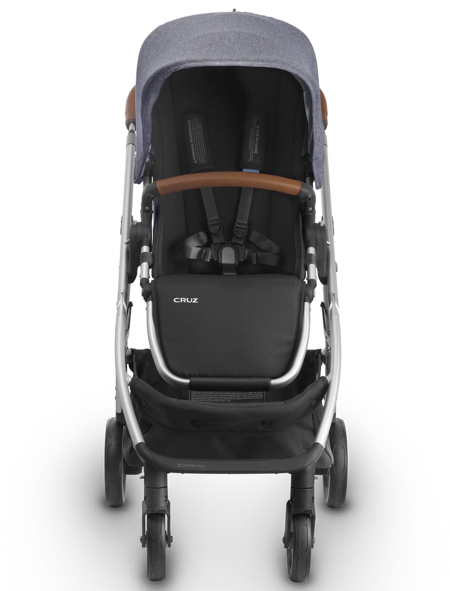 UPPAbaby 2018 CRUZ Stroller - Gregory (Blue Marl/Silver/Leather)