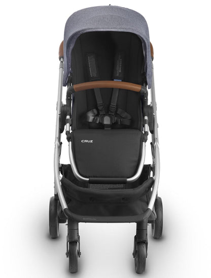UPPAbaby 2018 CRUZ Stroller - Gregory (Blue Marl/Silver/Leather)