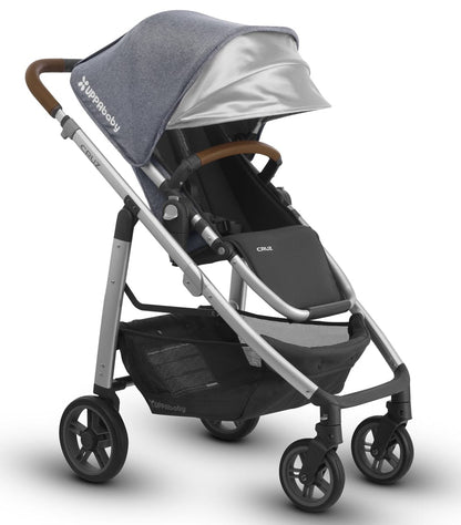 UPPAbaby 2018 CRUZ Stroller - Gregory (Blue Marl/Silver/Leather)