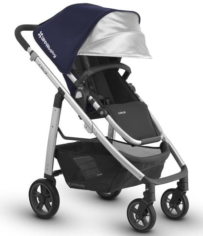 UPPAbaby 2017 CRUZ Stroller - Taylor (Indigo/Silver) - OPEN BOX RETURN