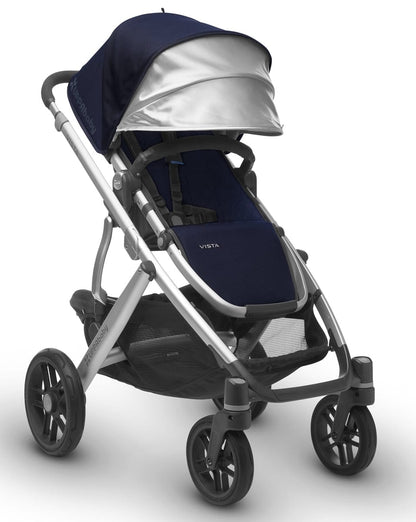 UPPAbaby 2017 VISTA Stroller - Taylor (Indigo/Silver) - 0317-VIS-US-TAY