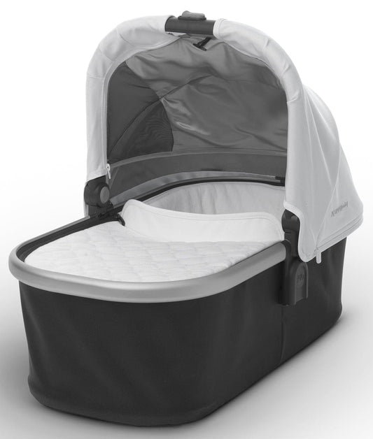 UPPAbaby 2018 Bassinet - Loic (White/Silver)