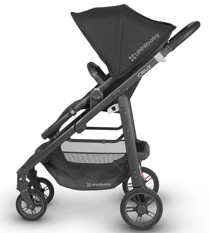 UPPAbaby 2018 Cruz Stroller - Jake (Black/Carbon/Black Leather) - 0417-CRZ-US-JKE-L
