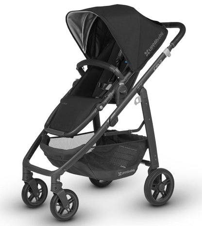 UPPAbaby 2018 Cruz Stroller - Jake (Black/Carbon/Black Leather) - 0417-CRZ-US-JKE-L