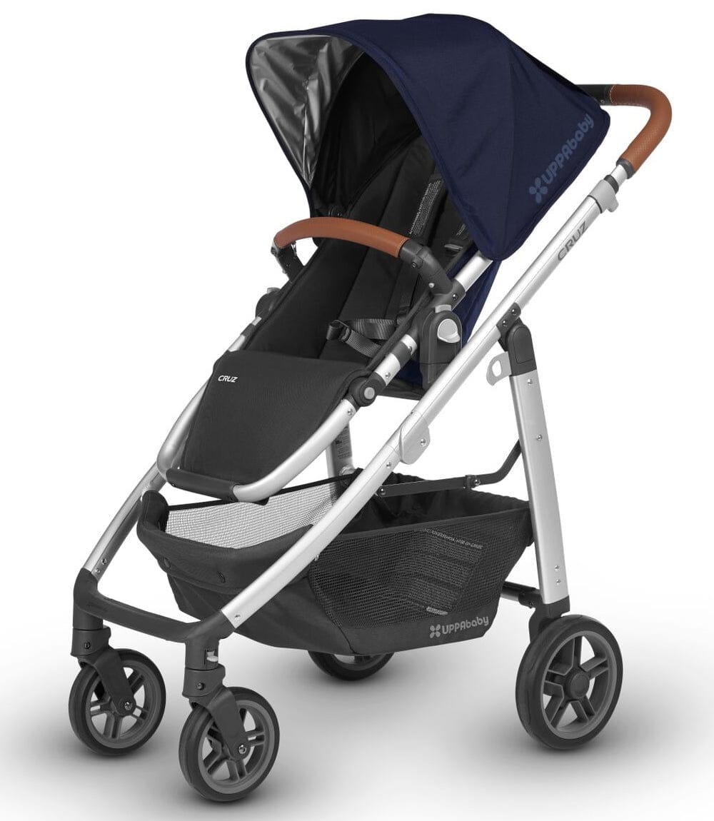 UPPAbaby 2018 Cruz Stroller - Taylor (Indigo/Silver/Saddle Leather) - OPEN BOX RETURN
