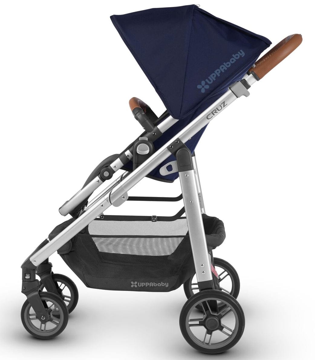 UPPAbaby 2018 Cruz Stroller - Taylor (Indigo/Silver/Saddle Leather) - OPEN BOX RETURN