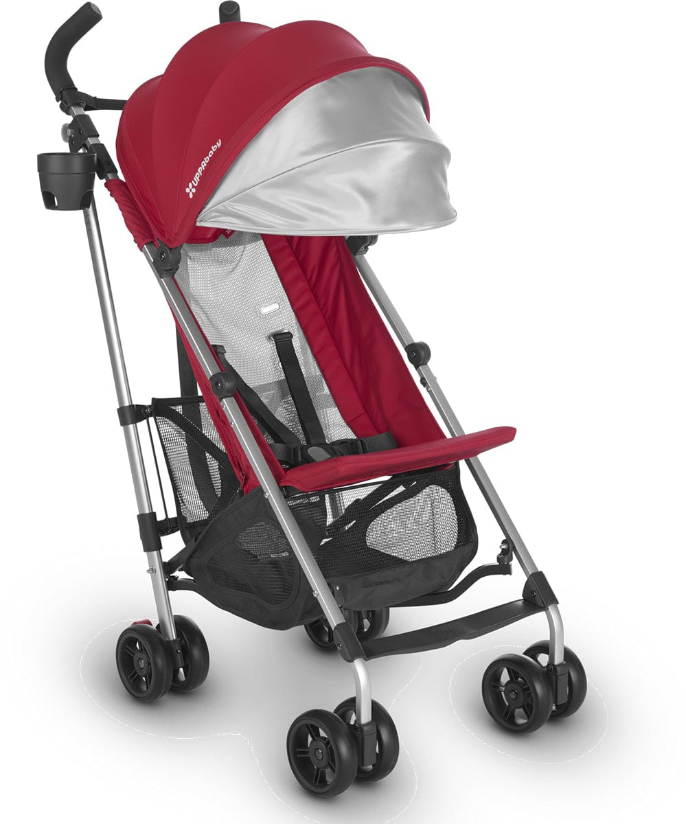 UPPAbaby G-LITE Umbrella Stroller - Denny (Red/Silver)