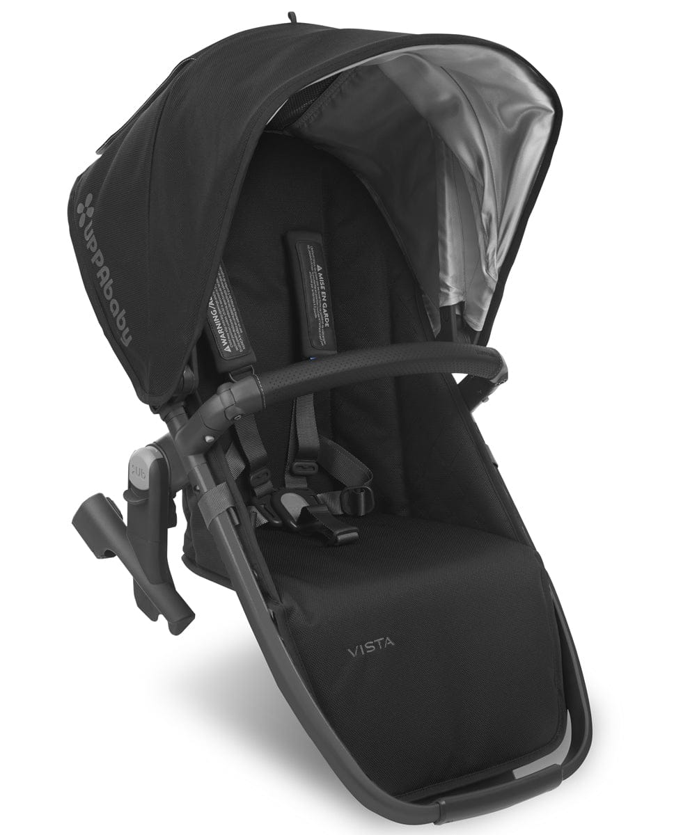 UPPAbaby 2018 / 2019 VISTA RumbleSeat - Jake (Black/Carbon/Black Leather)
