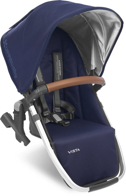 UPPAbaby 2018 / 2019 VISTA RumbleSeat - Taylor (Indigo/Silver/Saddle Leather)