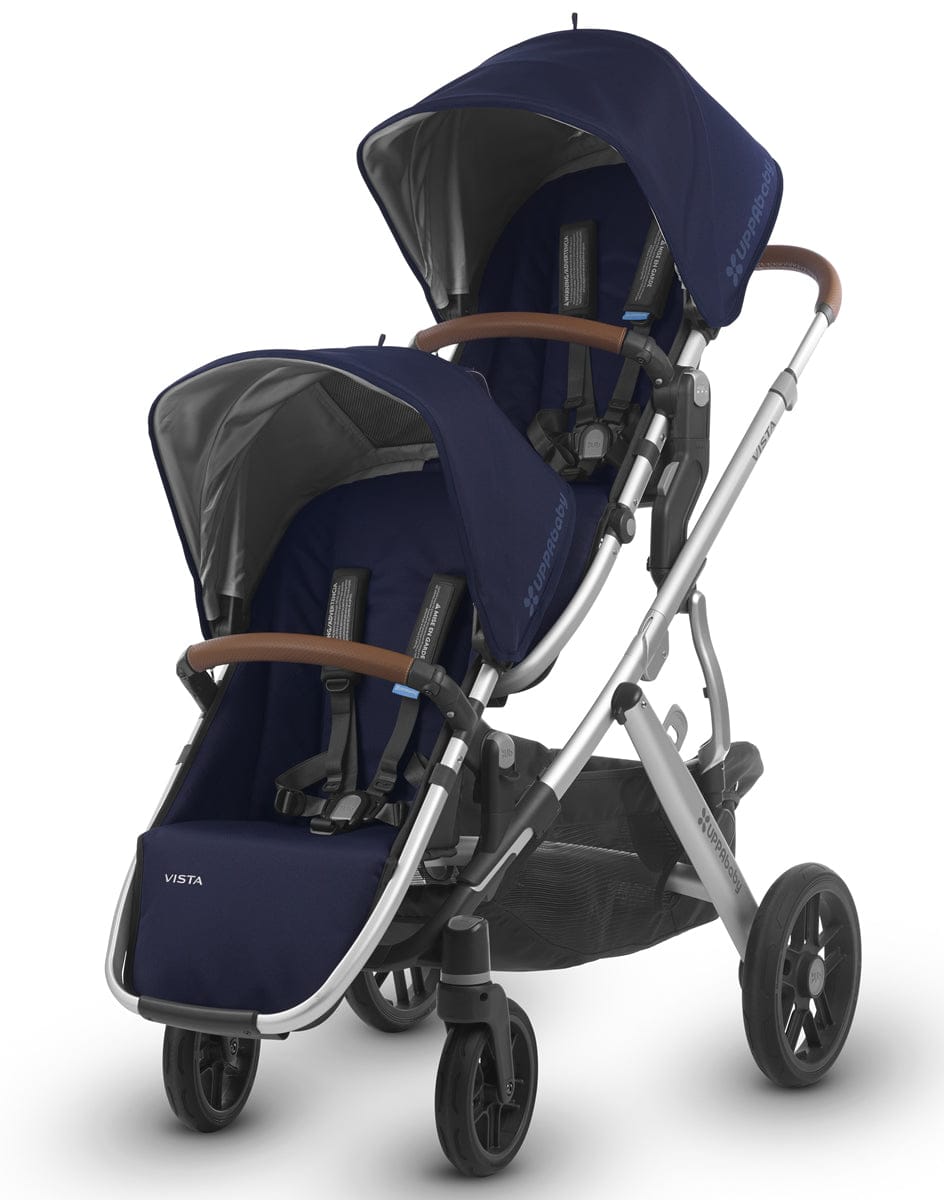 UPPAbaby 2018 / 2019 VISTA RumbleSeat - Taylor (Indigo/Silver/Saddle Leather)