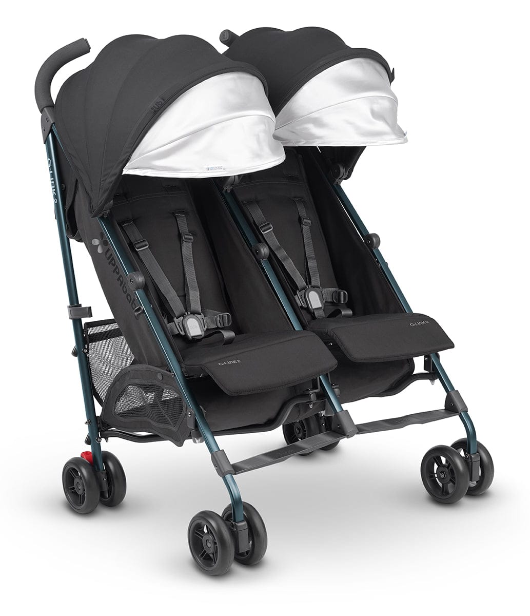 UPPAbaby G-LINK 2 Side by Side Double Stroller - Jake (Black/Carbon)