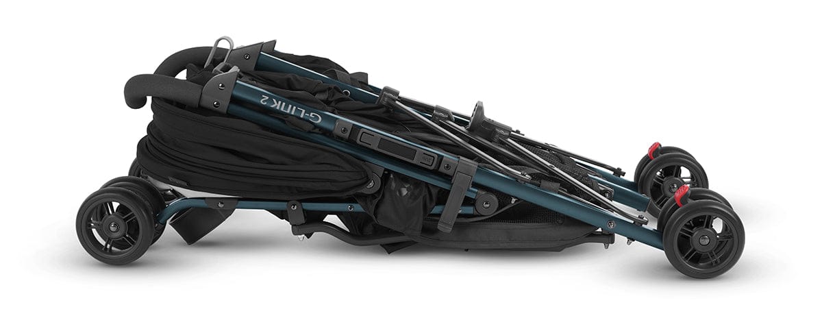 UPPAbaby G-LINK 2 Side by Side Double Stroller - Jake (Black/Carbon)