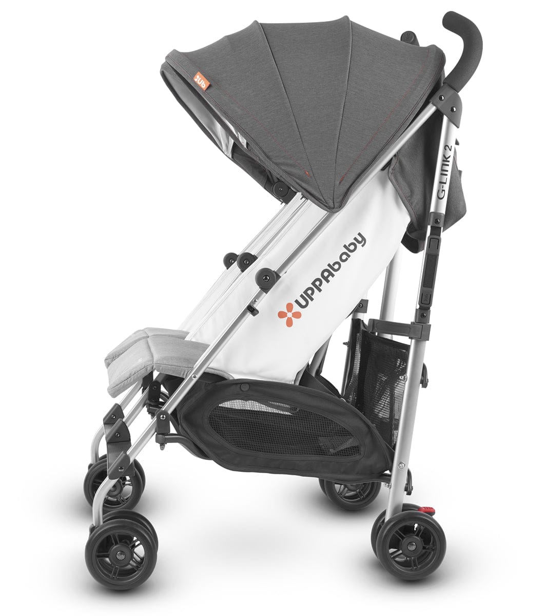 UPPAbaby G-LINK 2 Side by Side Double Stroller - Jordan (Charcoal Melange)