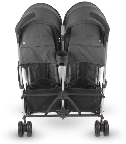 UPPAbaby G-LINK 2 Side by Side Double Stroller - Jordan (Charcoal Melange)