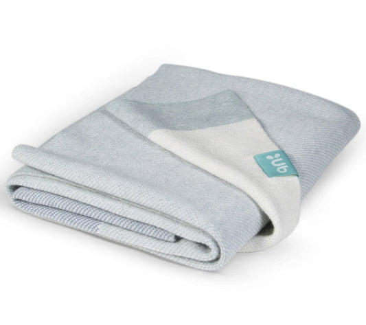 UPPAbaby Knit Blanket - Blue Multi/Color Block - 0918-BLA-WW-BLU
