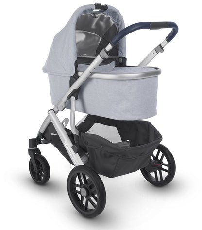 UPPAbaby 2019 VISTA Stroller - William (Chambray Oxford/Silver/Navy Leather)