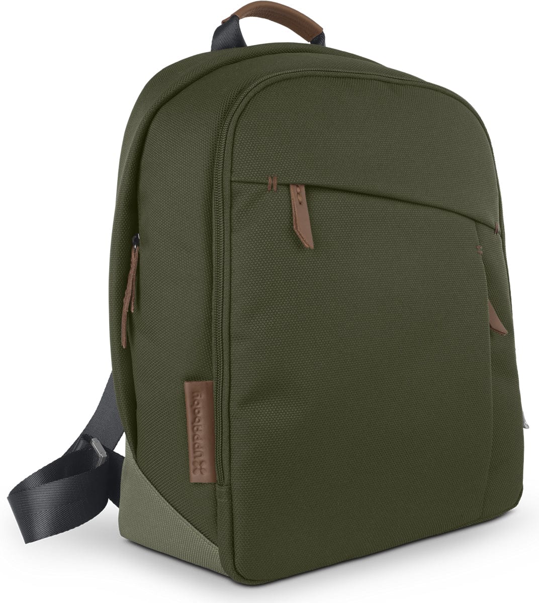 UPPAbaby 2020 Changing Backpack Diaper Bag - Hazel (Olive/Saddle Leather) - 0919-DPB-WW-HZL