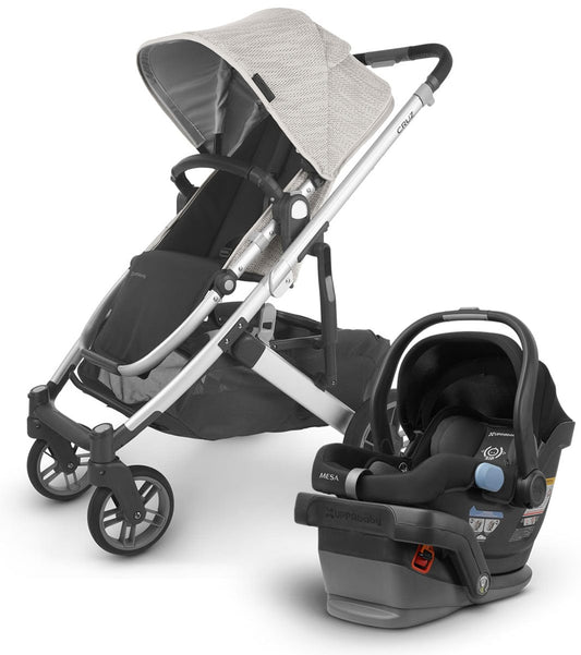 UPPAbaby Cruz V2 + Mesa Travel System Bundle - Sierra/Jake