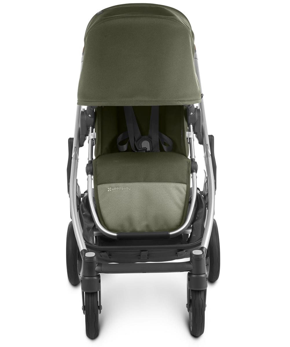 UPPAbaby Cruz V2 Stroller - Hazel (Olive/Silver/Saddle Leather)