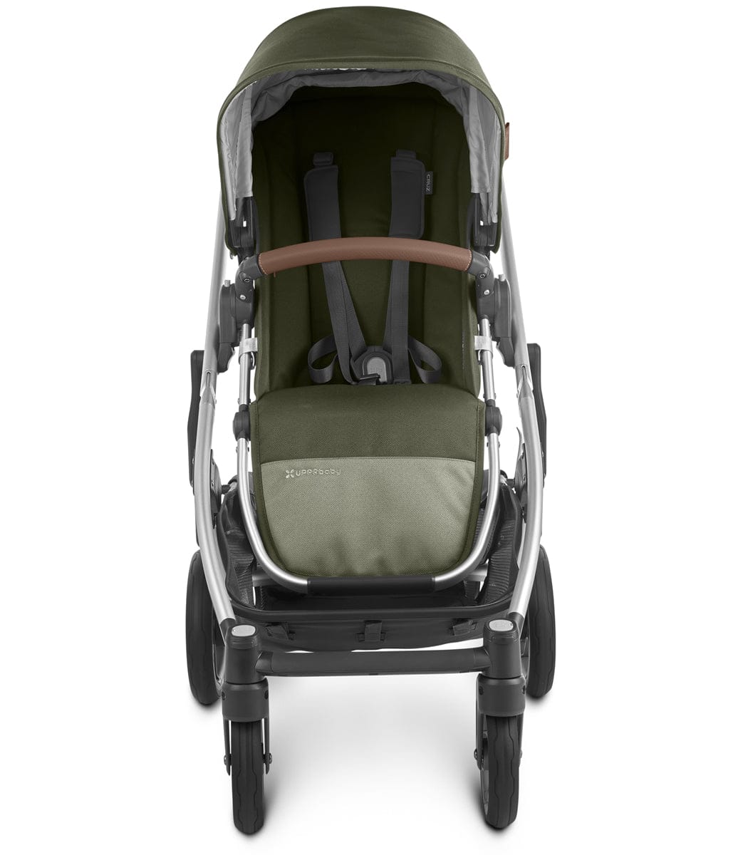 UPPAbaby Cruz V2 Stroller - Hazel (Olive/Silver/Saddle Leather)