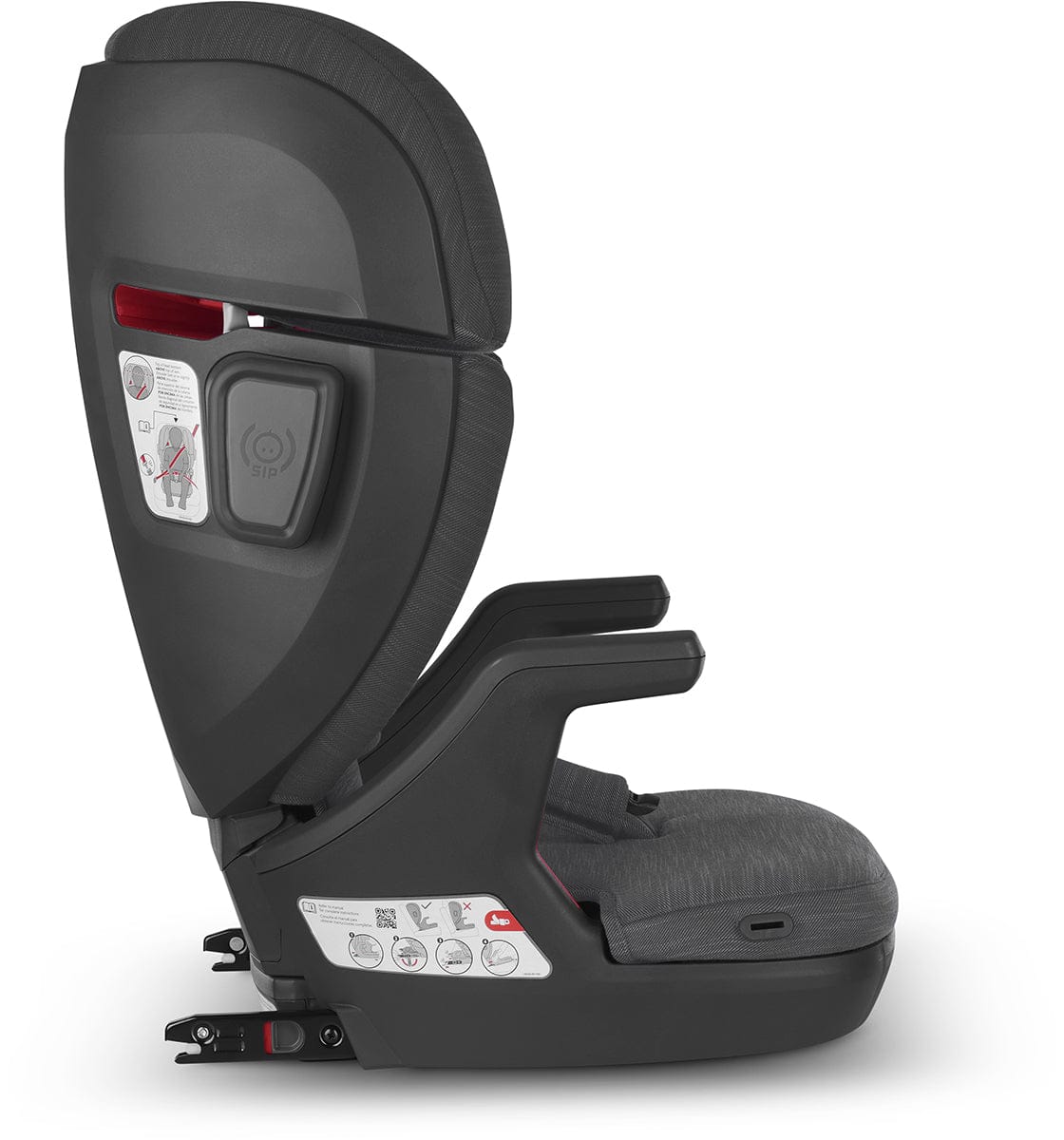 UPPAbaby Alta V2 Belt Positioning Booster Car Seat - Greyson (Charcoal Melange) - 1302-ALT-US-GRY