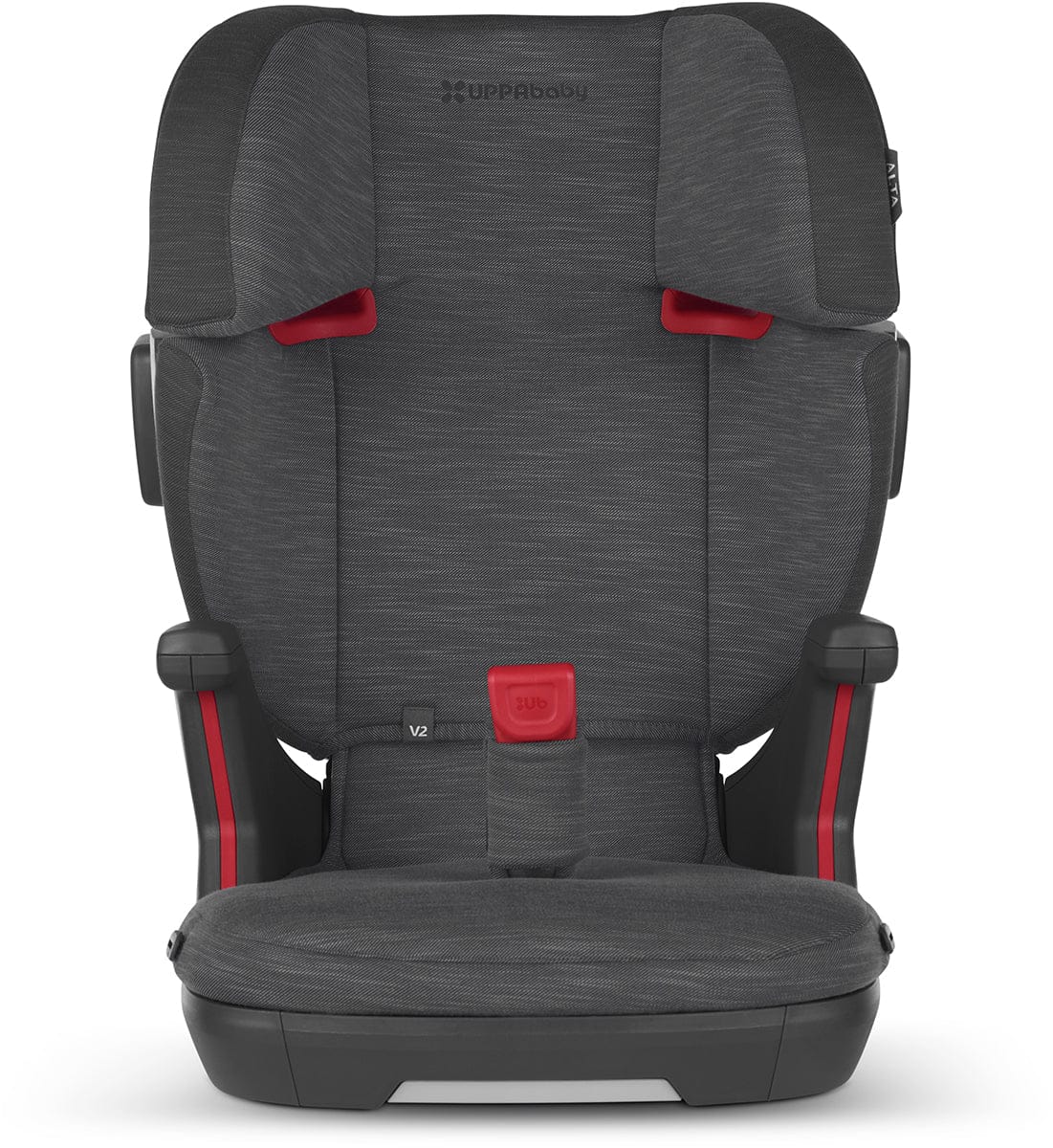 UPPAbaby Alta V2 Belt Positioning Booster Car Seat - Greyson (Charcoal Melange) - 1302-ALT-US-GRY
