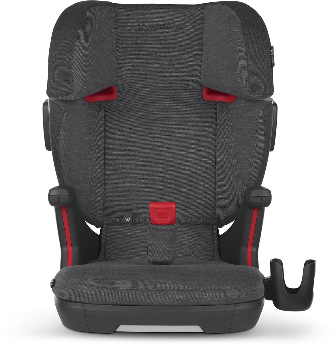 UPPAbaby Alta V2 Belt Positioning Booster Car Seat - Greyson (Charcoal Melange) - 1302-ALT-US-GRY