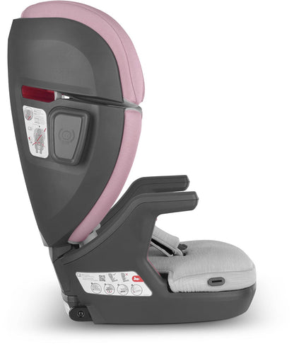 UPPAbaby Alta V2 Belt Positioning Booster Car Seat - Iris (Grey Melange / Lavender) - 1302-ALT-US-IRS
