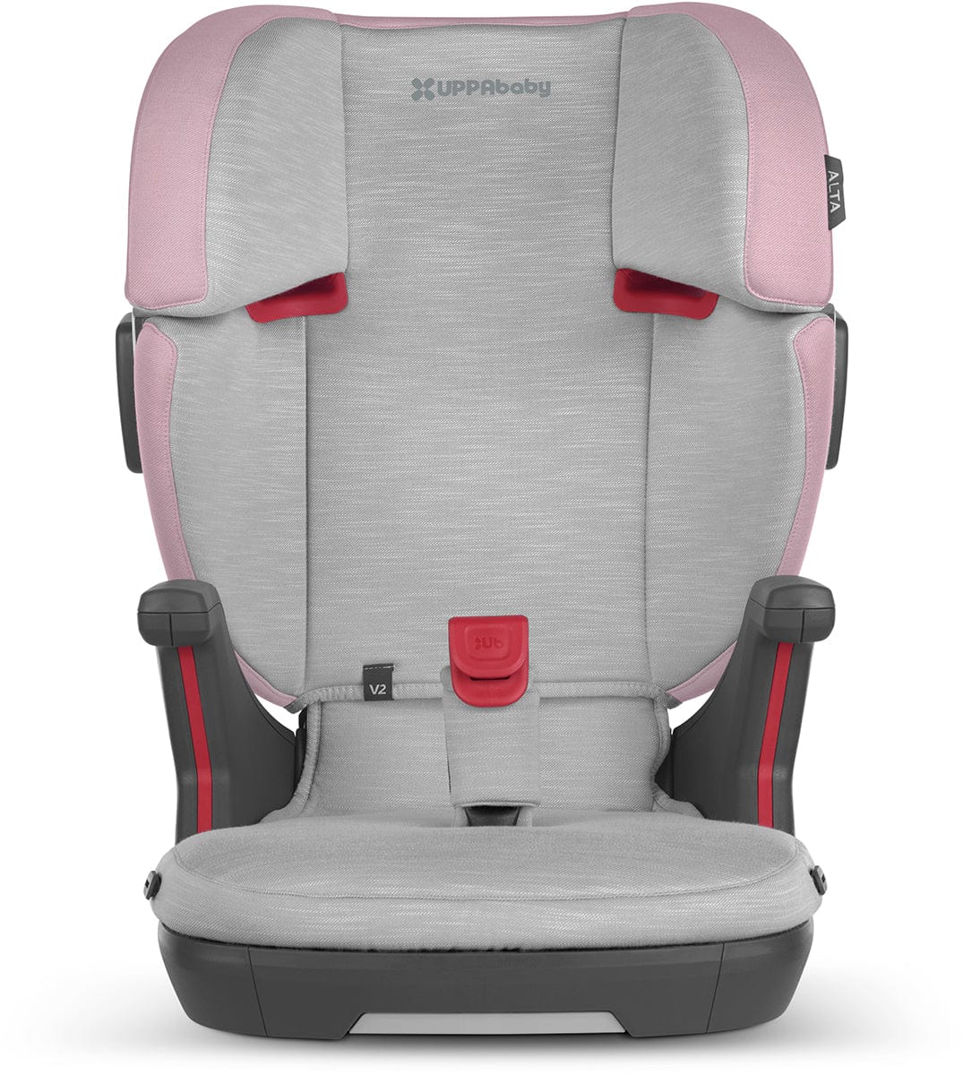 UPPAbaby Alta V2 Belt Positioning Booster Car Seat - Iris (Grey Melange / Lavender) - 1302-ALT-US-IRS