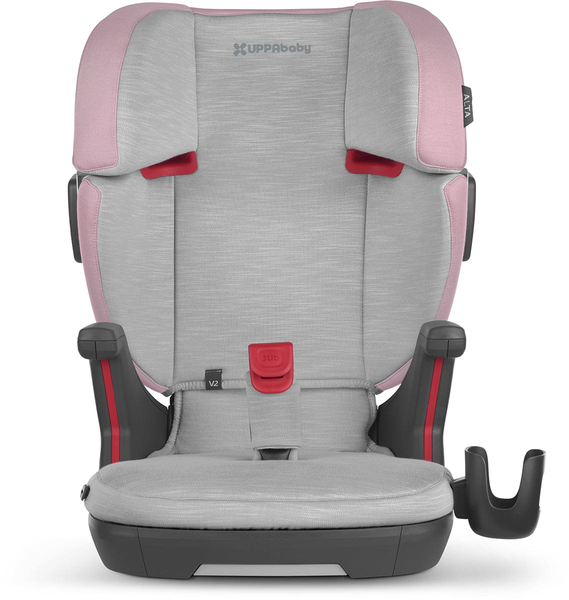 UPPAbaby Alta V2 Belt Positioning Booster Car Seat - Iris (Grey Melange / Lavender) - 1302-ALT-US-IRS