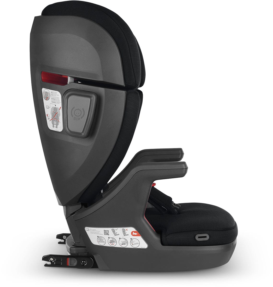 UPPAbaby Alta V2 Belt Positioning Booster Car Seat - Jake (Black Melange) - 1302-ALT-US-JKE