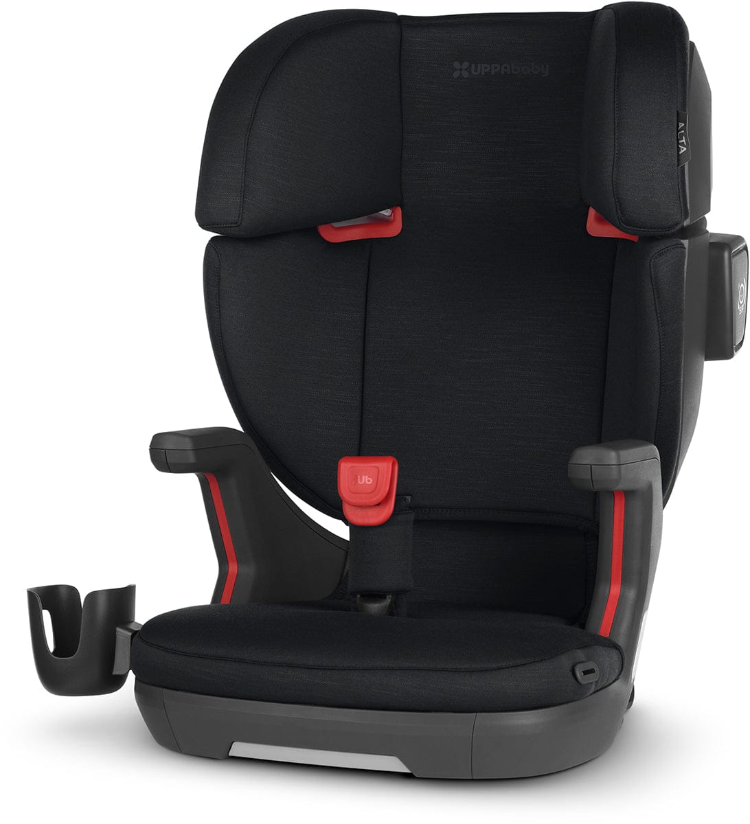 UPPAbaby Alta V2 Belt Positioning Booster Car Seat - Jake (Black Melange) - 1302-ALT-US-JKE