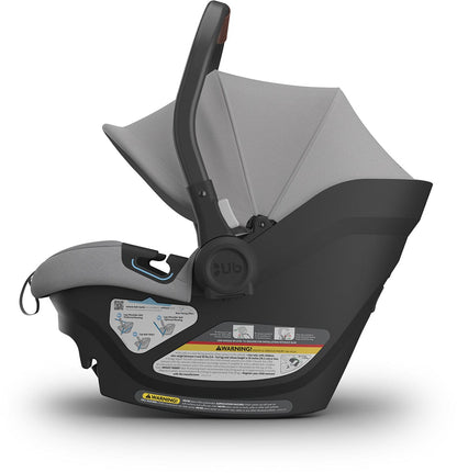 UPPAbaby Aria Lightweight Infant Car Seat - Anthony (Light Grey) - 1001-ARI-US-ATH