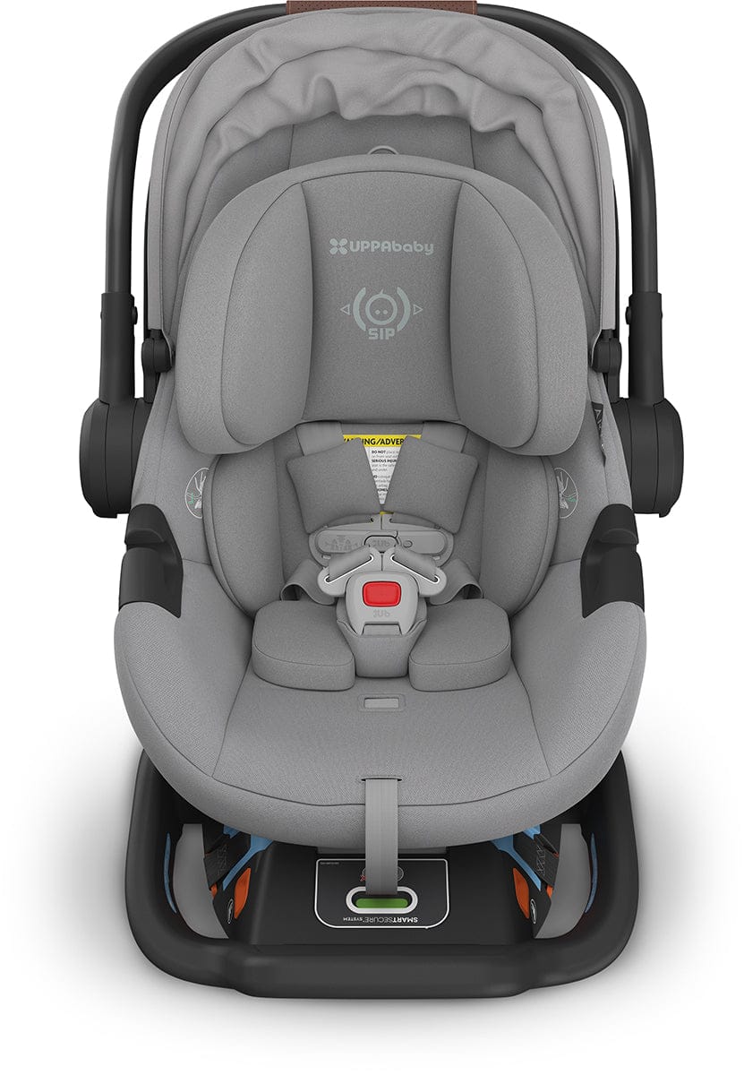 UPPAbaby Aria Lightweight Infant Car Seat - Anthony (Light Grey) - 1001-ARI-US-ATH