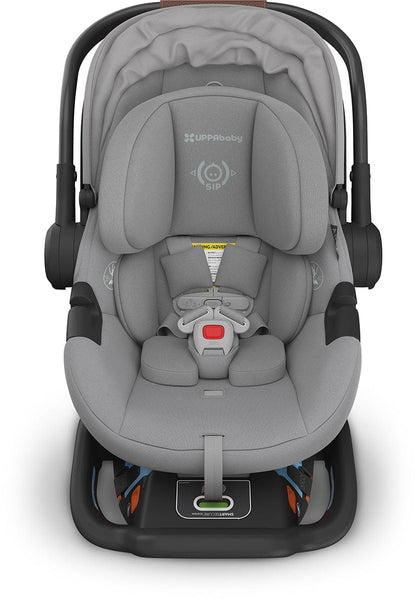 UPPAbaby Aria Lightweight Infant Car Seat - Anthony (Light Grey) - 1001-ARI-US-ATH