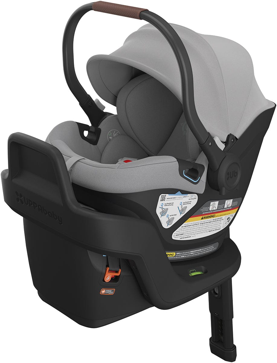 UPPAbaby Aria Lightweight Infant Car Seat - Anthony (Light Grey) - 1001-ARI-US-ATH